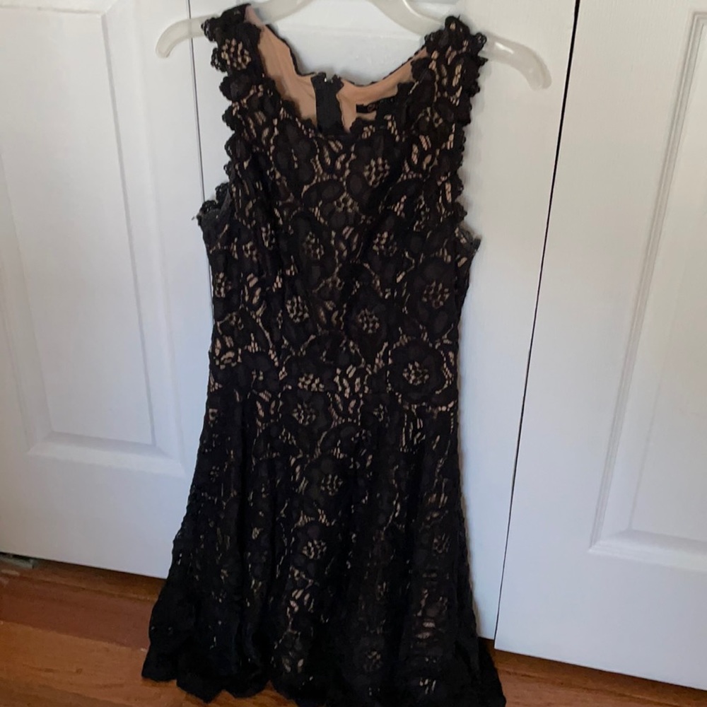 Black and Tan dress